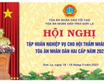 Hội nghị hội thẩm toàn án nhân dân tỉnh